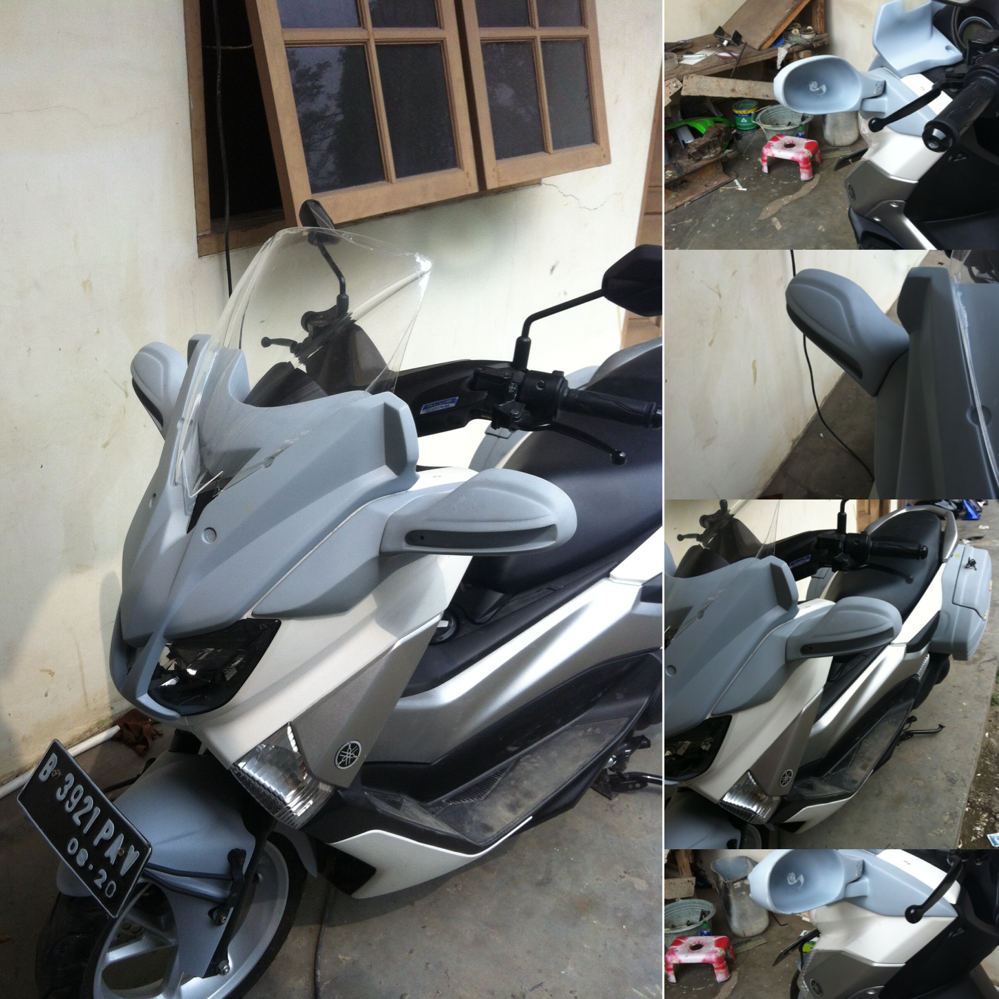 Jual Cover Winshield For Yamaha Nmax Leetzcustom Tokopedia