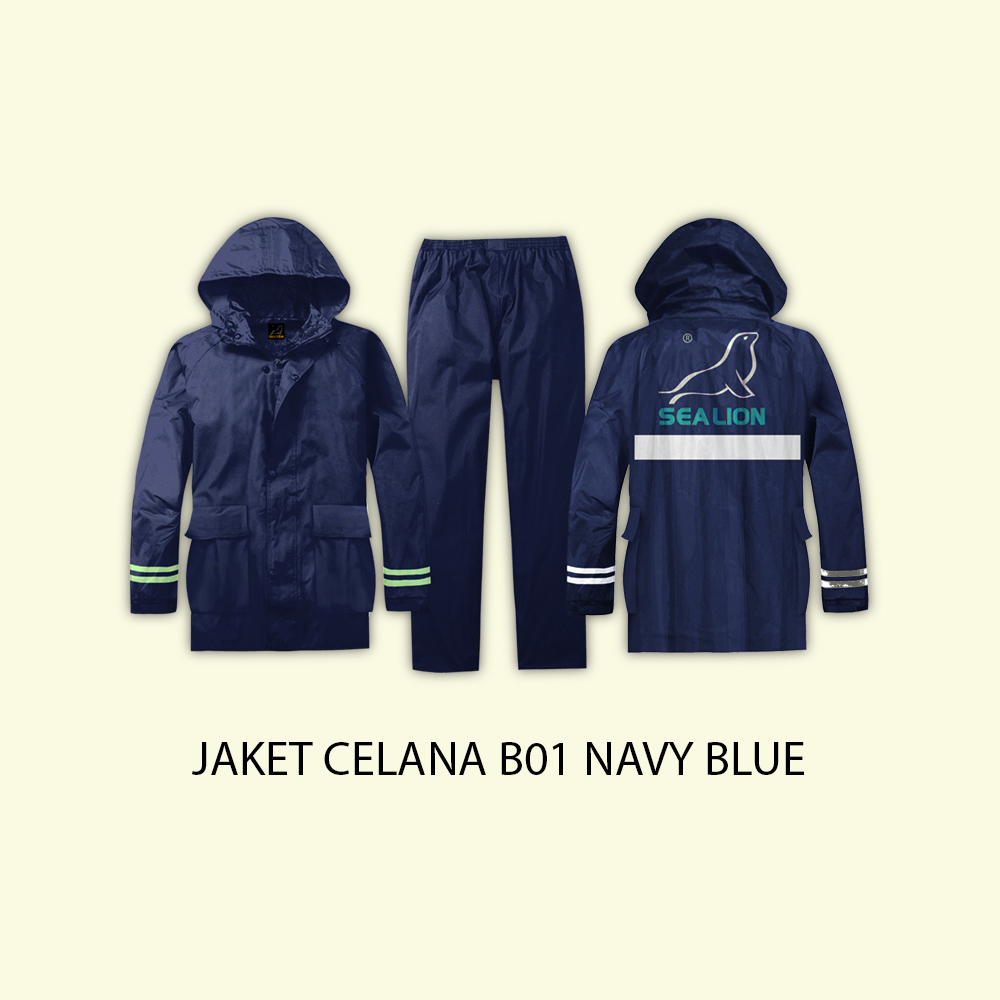Harga Jas Hujan Sea Lion Jaket Celana B-01