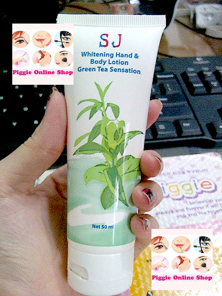 jual sj whitening lotion green tea sensation jual sj whitening lotion green tea sensation