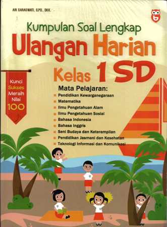 jual kumpulan soal lengkap ulangan harian kelas 1 sd jual kumpulan soal lengkap ulangan harian kelas 1 sd