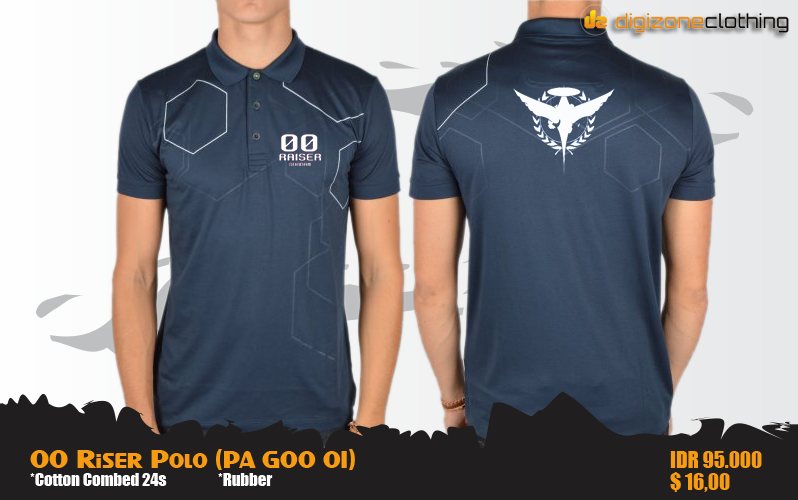 Kaos Gundam Oo jual oo rise polo kaos polo gundam pa goo 01 Kaos Gundam Oo jual oo rise polo kaos polo gundam pa goo 01