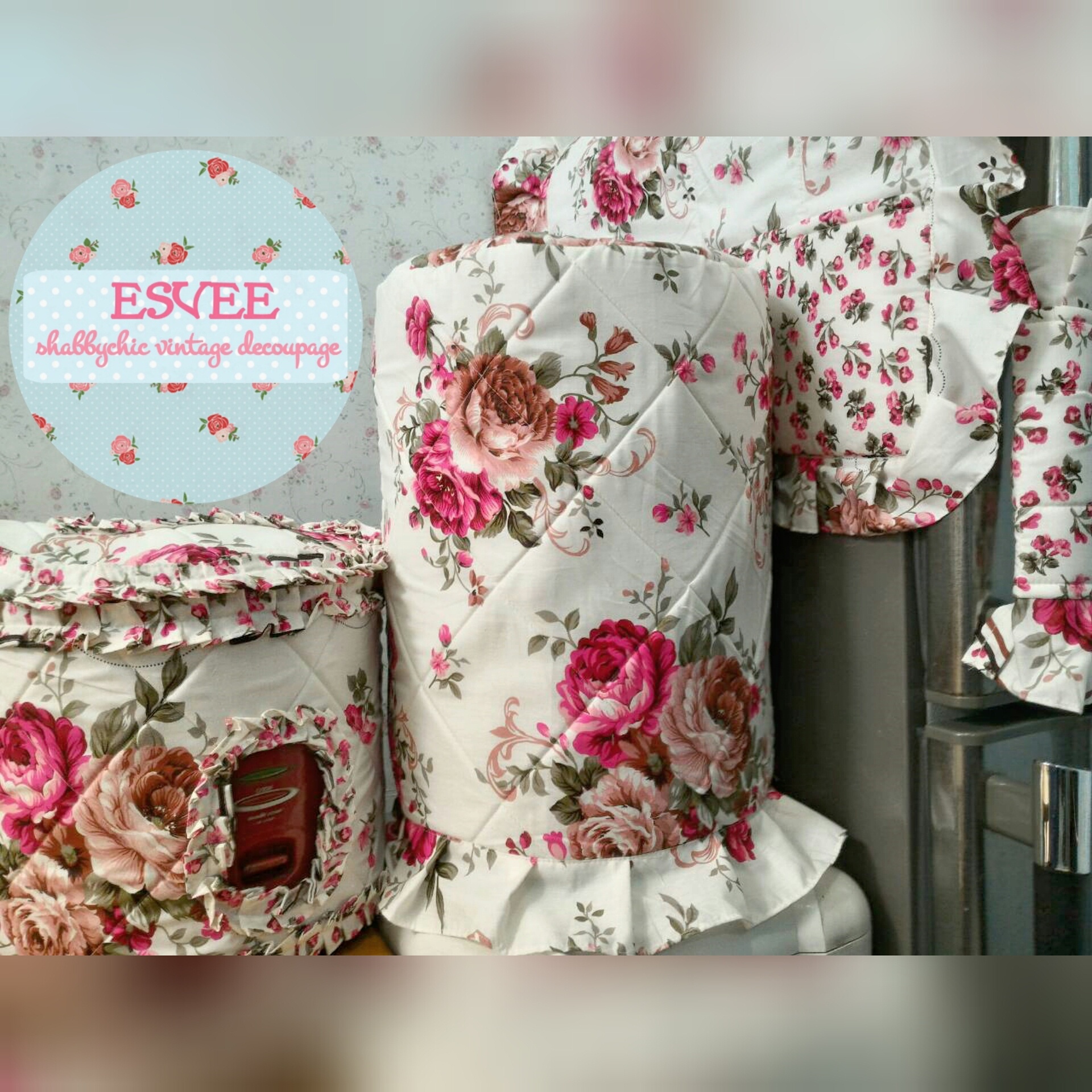jual gkm set rosebell sarung galon alas handle kulkas jual gkm set rosebell sarung galon alas handle kulkas