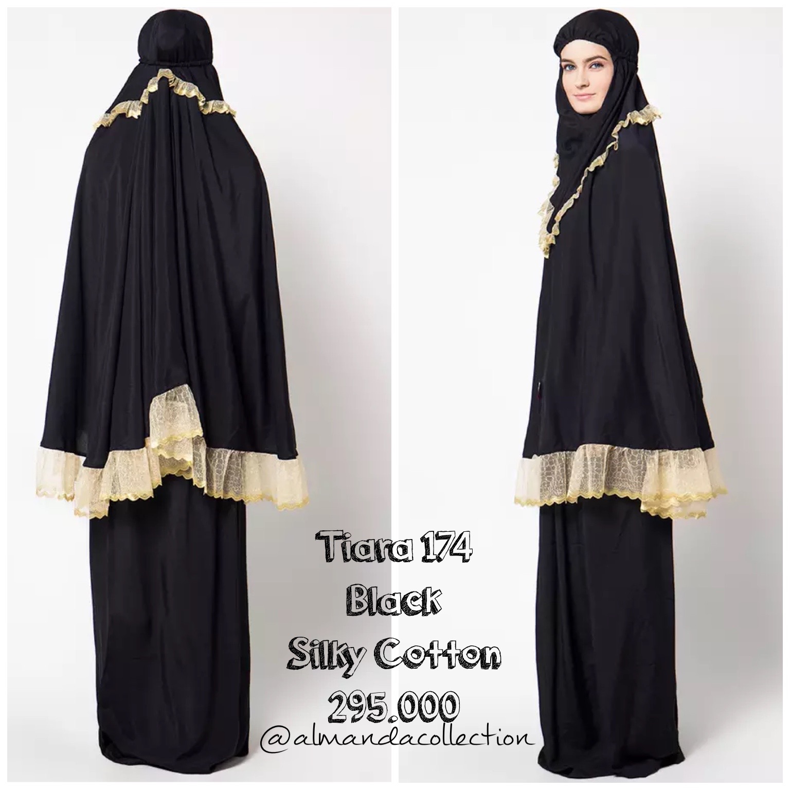 jual mukena tatuis tiara 174 hitam katun silk adem polos jual mukena tatuis tiara 174 hitam katun silk adem polos