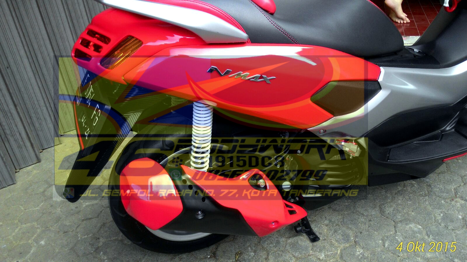 Jual Cover Knalpot Yamaha Nmax 155 46Bodywork Tokopedia