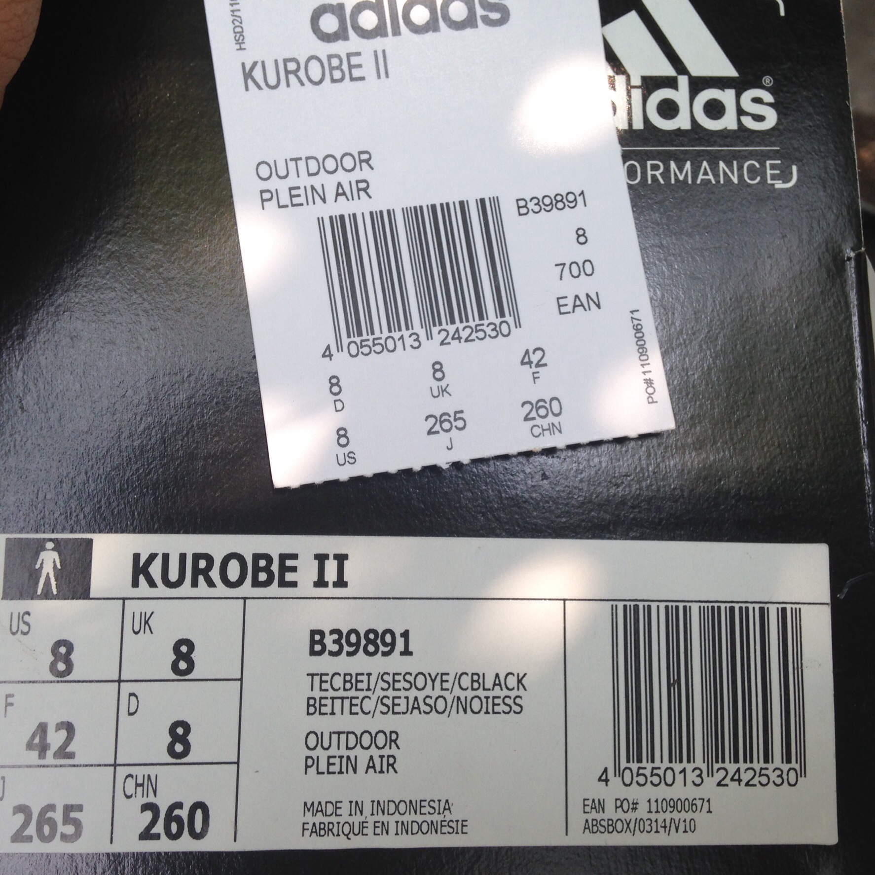 Sepatu Outdoor Adidas Jawpaw Slip On Anzit Dlx Kurobe Duramo Goretex dll