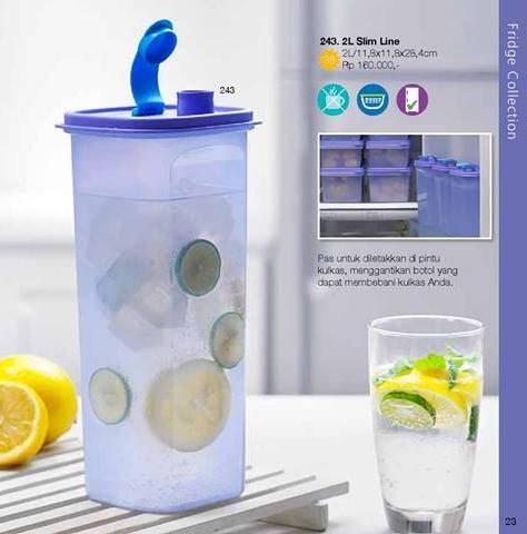 harga spesifikasi tupperware slim line 2l ungu terbaru harga spesifikasi tupperware slim line 2l ungu terbaru