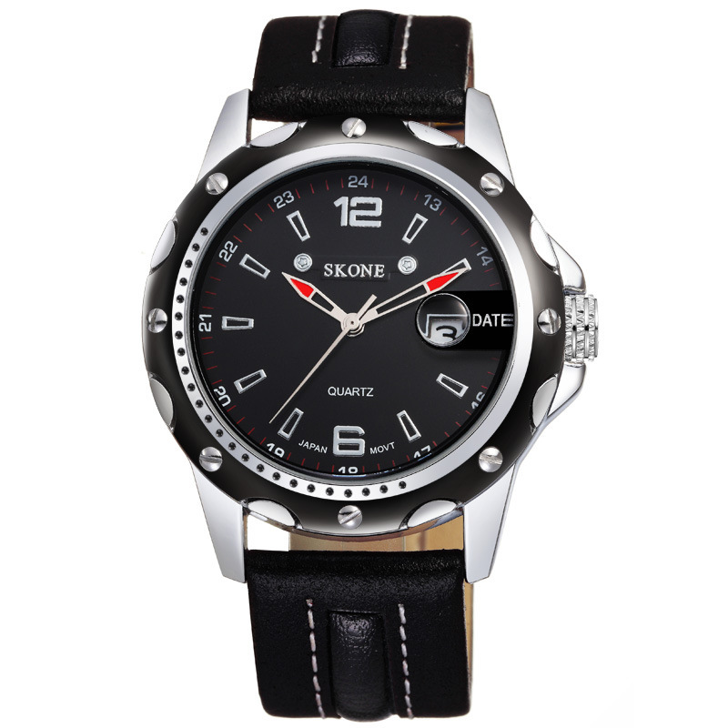 jual jam tangan kulit pria skone casual leather water resist 10m budgetgadget jual jam tangan kulit pria skone casual leather water resist 10m budgetgadget