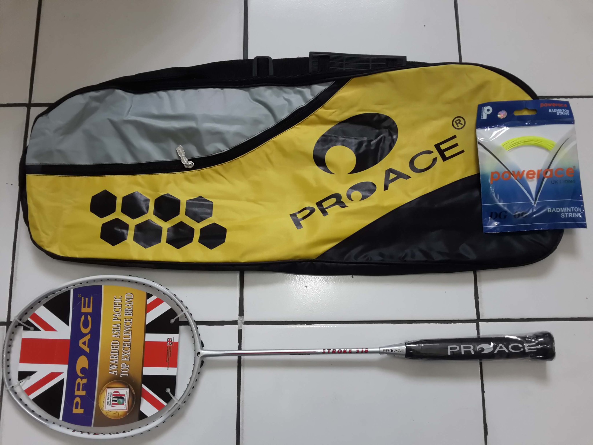 jual raket badminton pro ace stroke 318 deli sport jual raket badminton pro ace stroke 318 deli sport