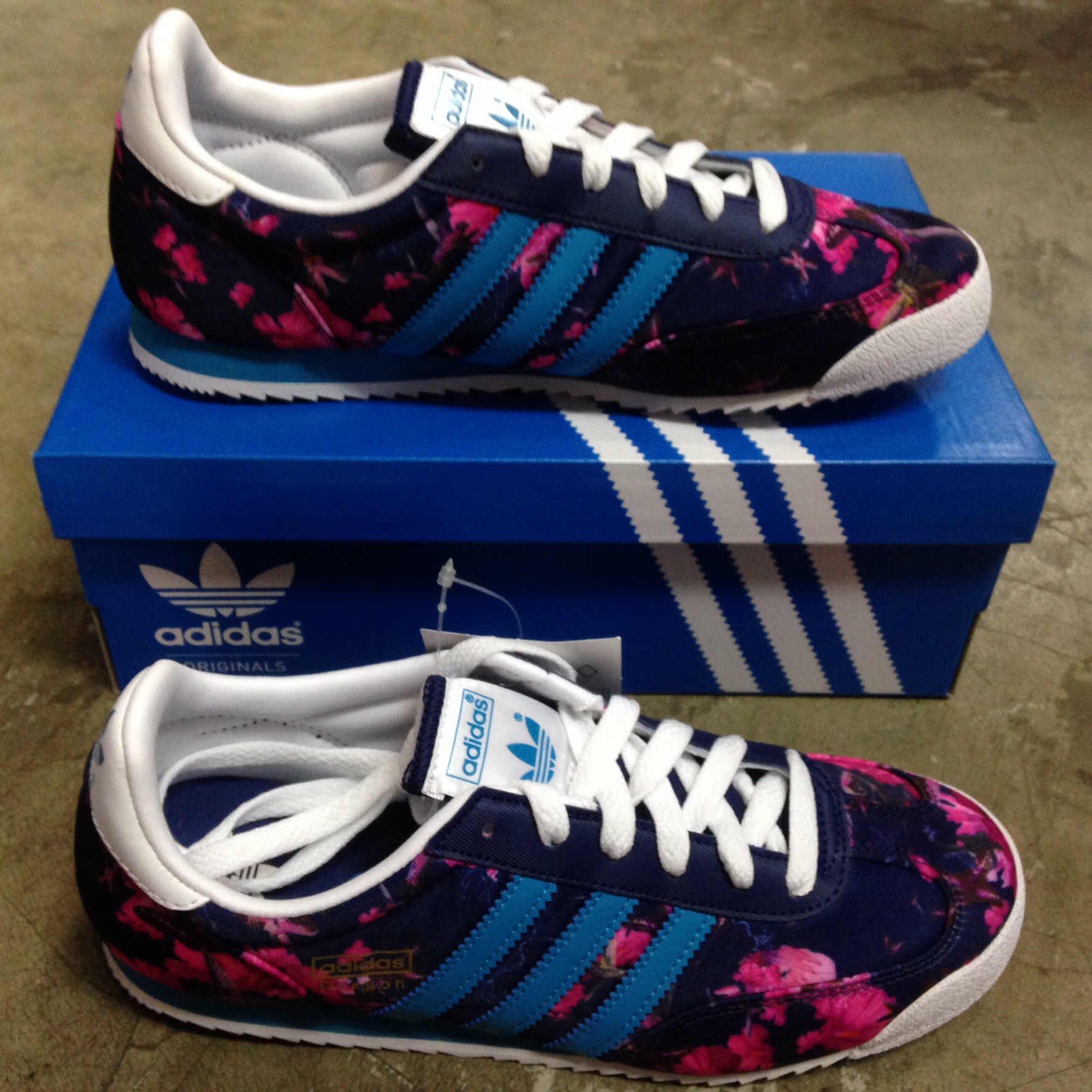 adidas dragon floral