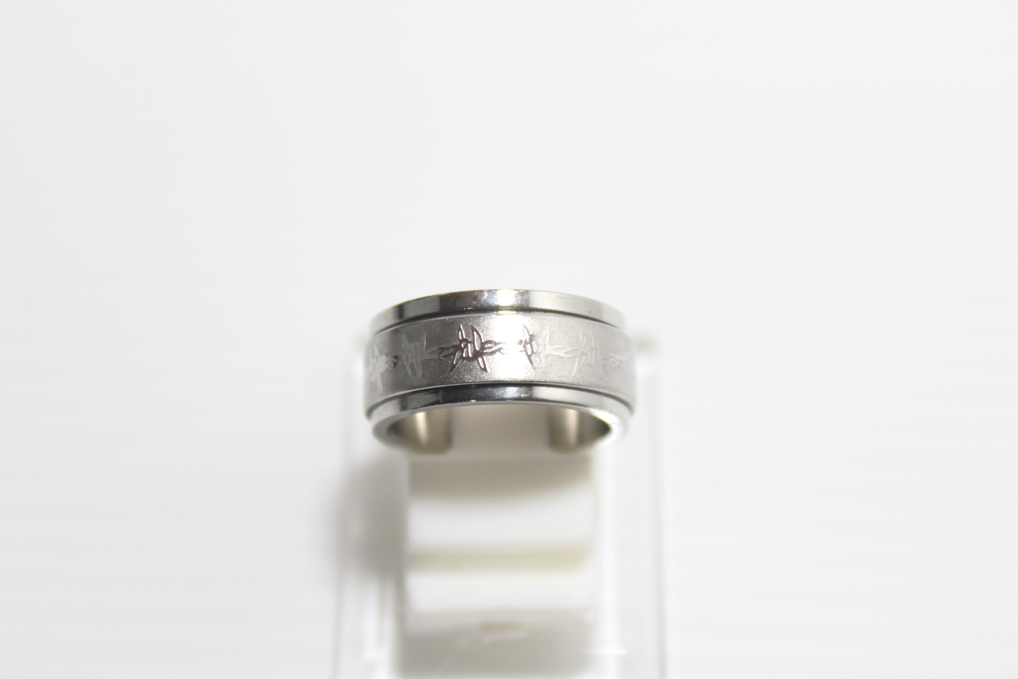 Cincin Stainless Steel Untuk Cewek Dan Cowok / Unisex A067