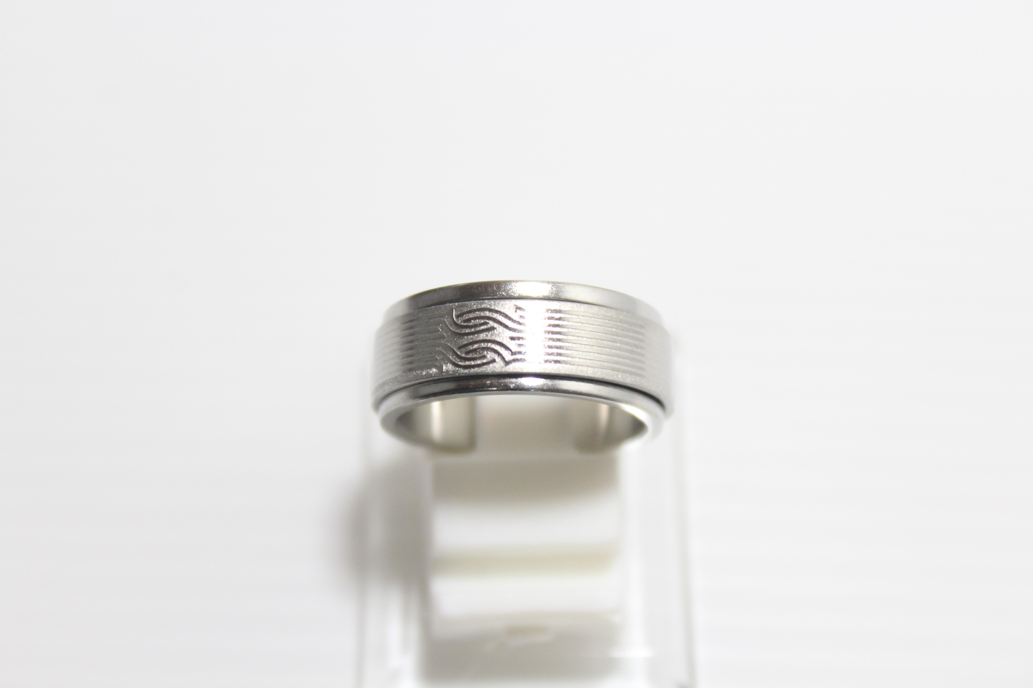 Cincin Stainless Steel Untuk Cewek Dan Cowok / Unisex A079