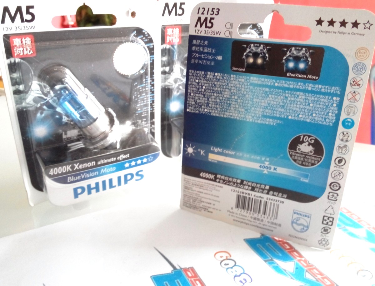 jual lu motor philips m5 bluvision 4000k moto warmwhite jual lu motor philips m5 bluvision 4000k moto warmwhite