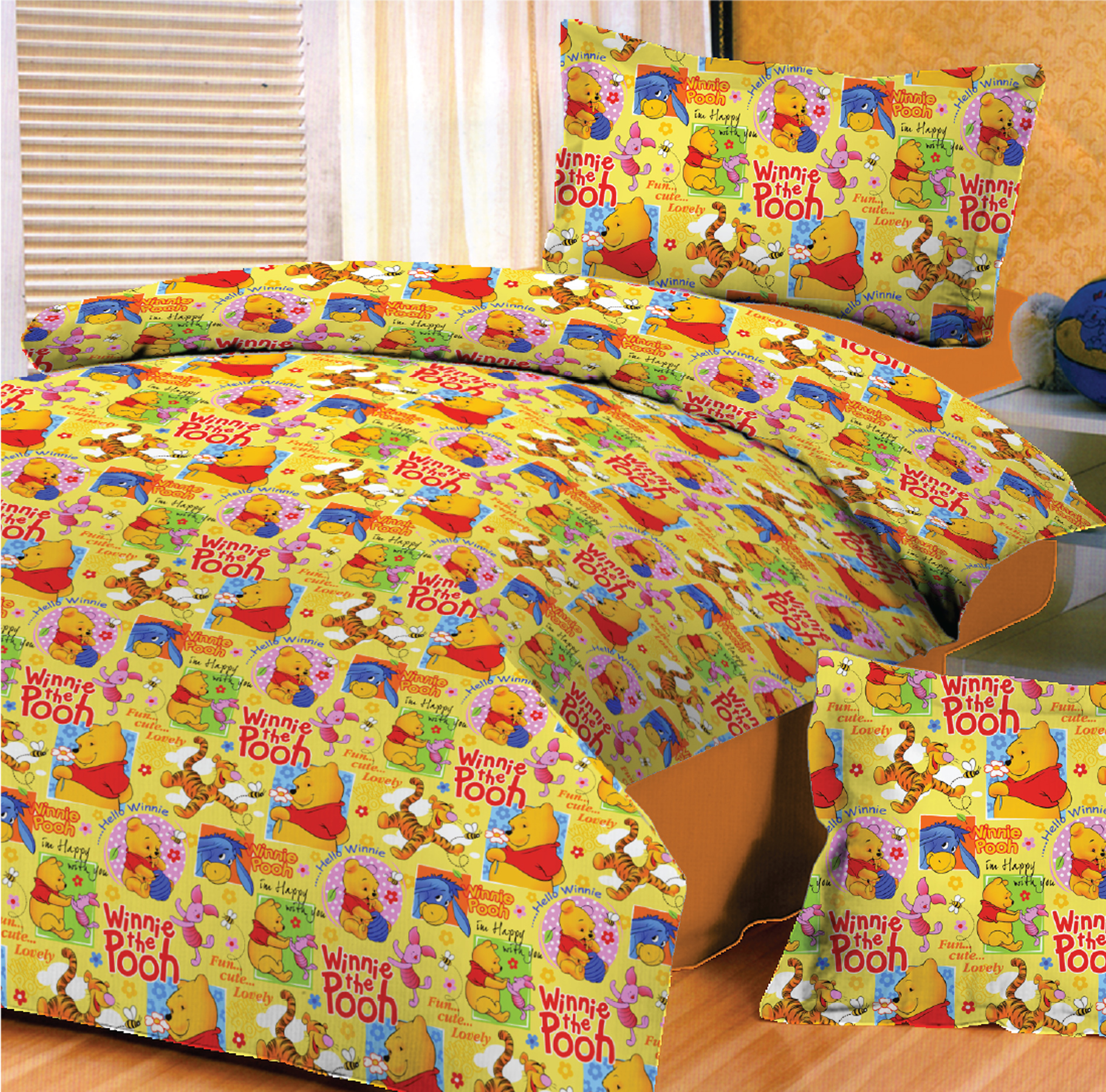jual sprei karakter lucu no 2 ukrn 160x200x20 winnie jual sprei karakter lucu no 2 ukrn 160x200x20 winnie