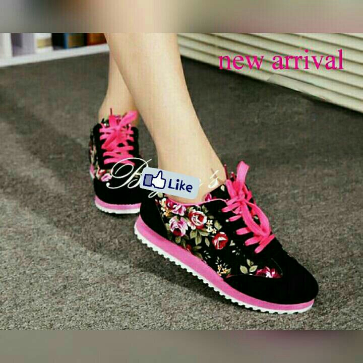 jual sepatu kets flower murah sport cewe sporty nike air jual sepatu kets flower murah sport cewe sporty nike air