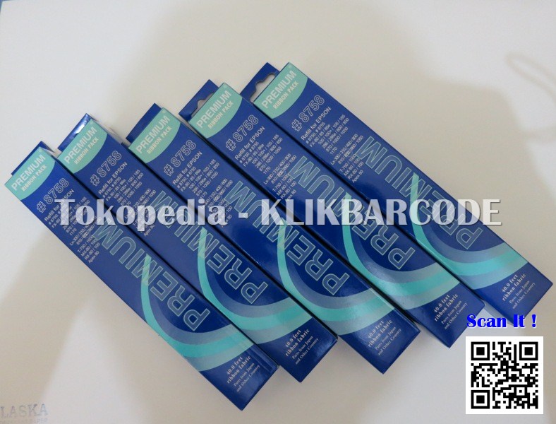 jual pita refill ribbon pack premium 8758 for epson lx jual pita refill ribbon pack premium 8758 for epson lx