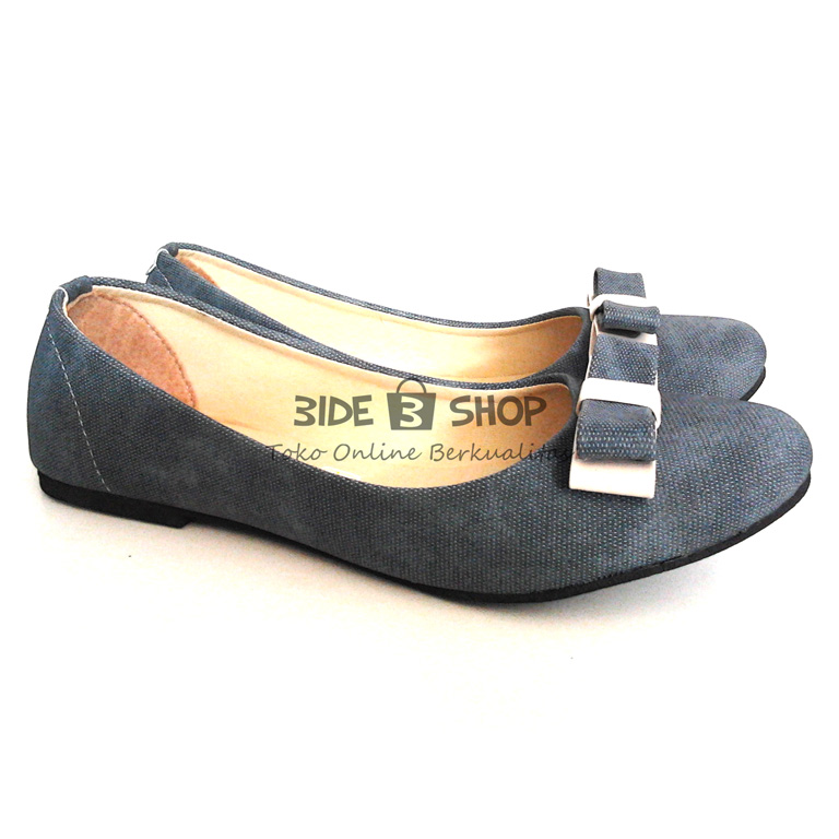 jual flat shoes biru pita denim suede sepatu wanita bide jual flat shoes biru pita denim suede sepatu wanita bide