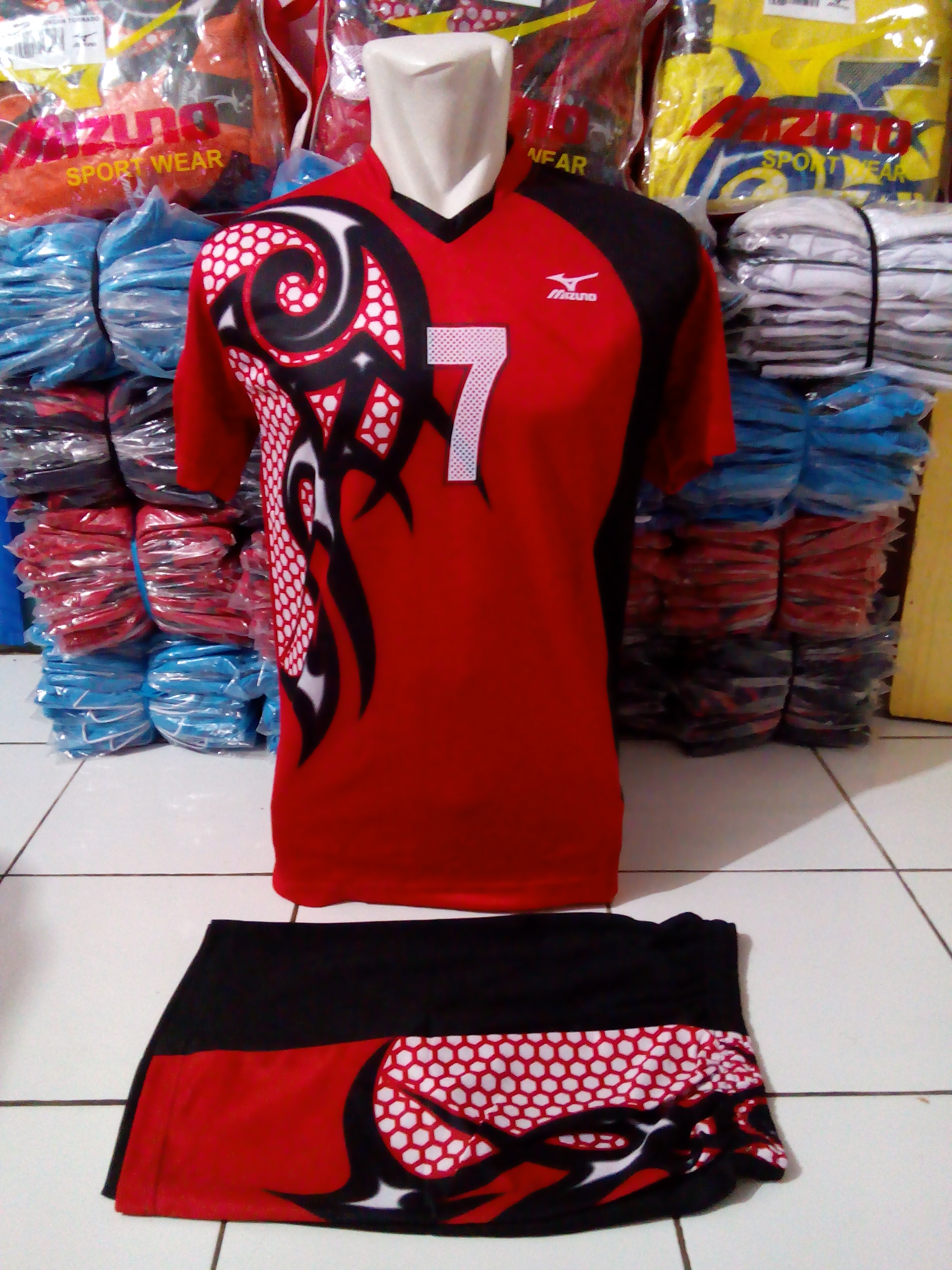 Buy Kaos Voli Mizuno Terbaru 57 Off Fitur Baju Olahraga Jersey Sepak Bola Setelan Futsal Volly