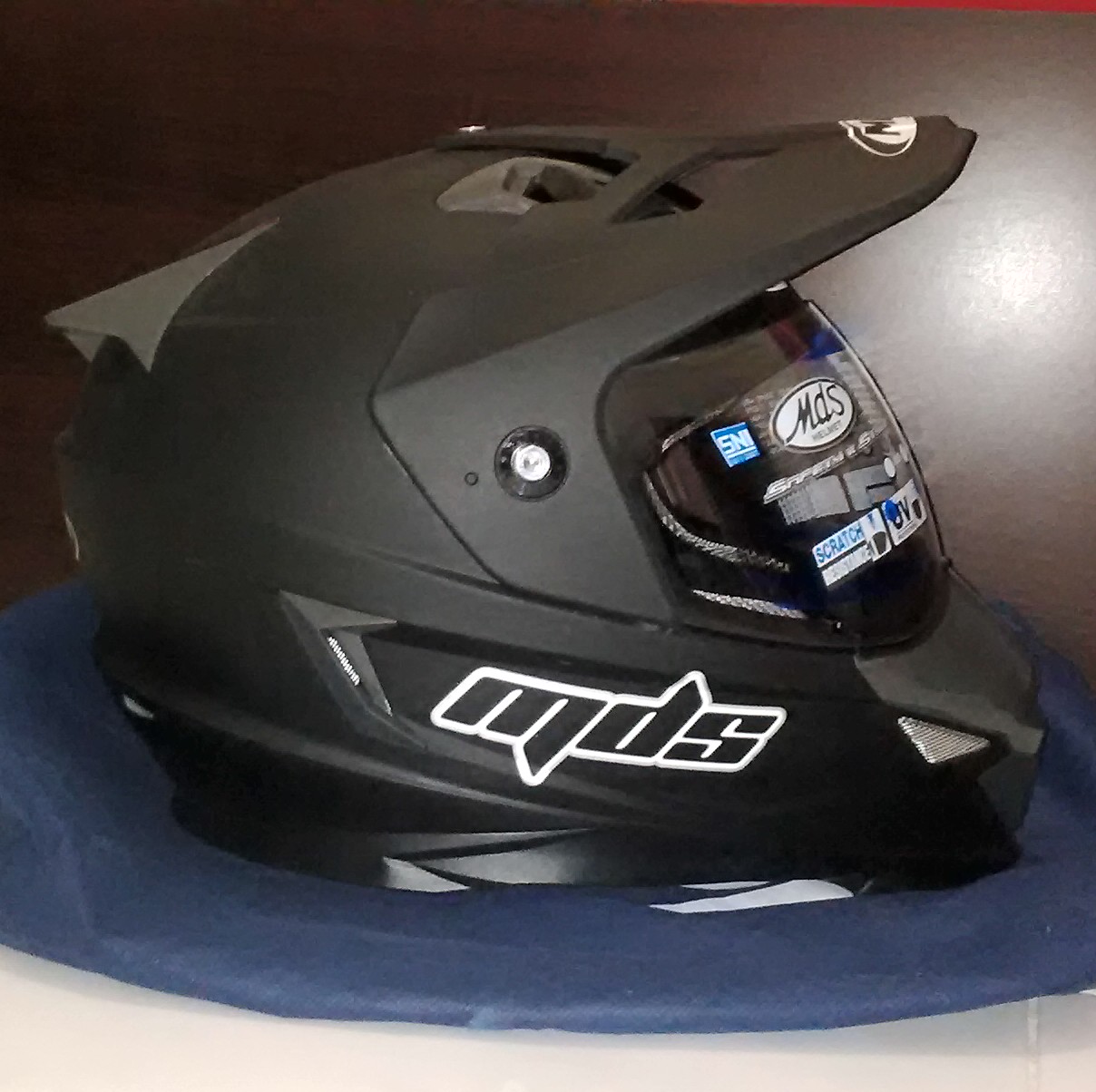 jual mds superpro solid supermoto toko helm jual mds superpro solid supermoto toko helm