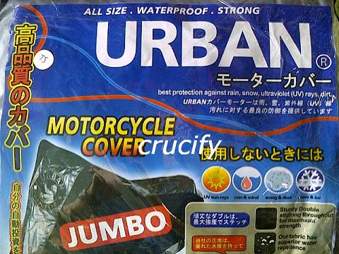 Harga COVER / SELIMUT / PELINDUNG MOTOR URBAN JUMBO ANTI AIR DAN PANAS