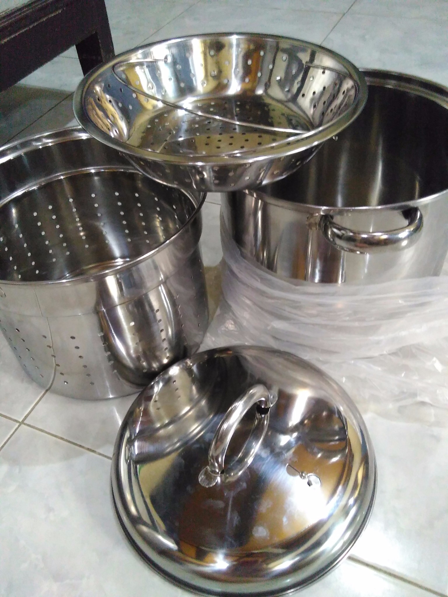 jual panci kukusan pengukus steamer stainless toko hoki jual panci kukusan pengukus steamer stainless toko hoki