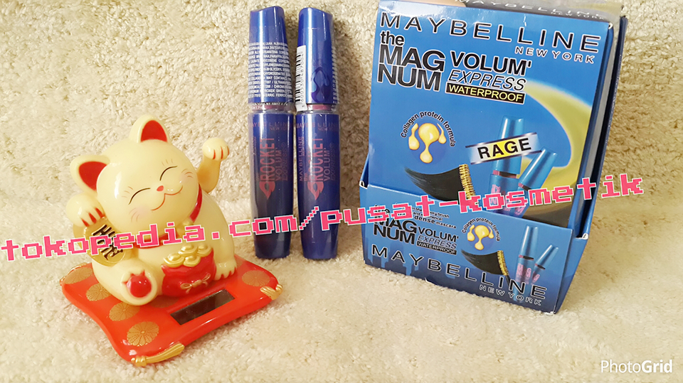 jual mascara maybelline the magnum volume express jual mascara maybelline the magnum volume express