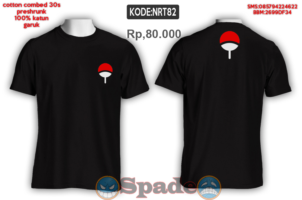 jual kaos uchiha clan kaos anime sasuke itachi spade spade shop jual kaos uchiha clan kaos anime sasuke itachi spade spade shop
