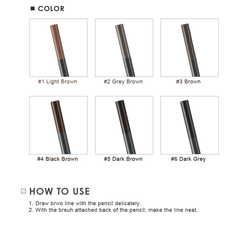 jual the shop designing eyebrow pencil 0 3g jual the shop designing eyebrow pencil 0 3g