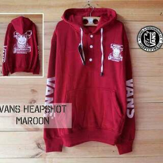Jual Jaket Sweater Vans Heapshot Maroon Hoodie Maron jual jaket sweater vans heapshot maroon hoodie maron