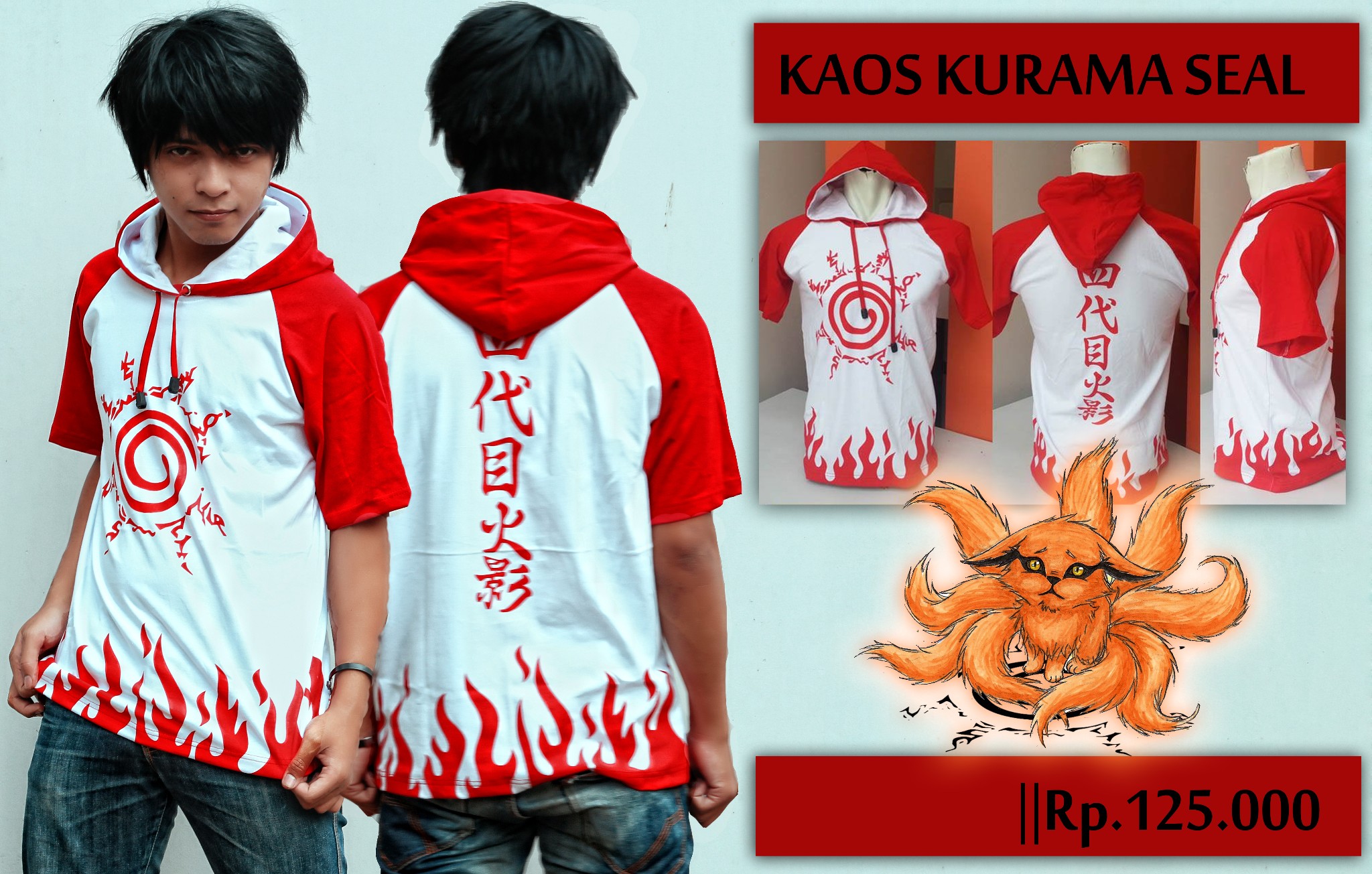 jual jaket kaos baju hodie anime hokage murah jual jaket kaos baju hodie anime hokage murah