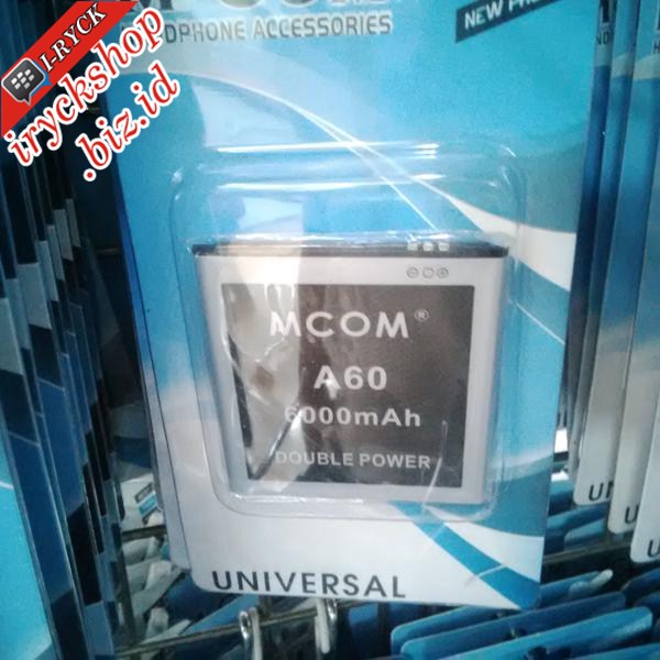 jual baterai battery mito a60 i mcom 6000mah i jual baterai battery mito a60 i mcom 6000mah i