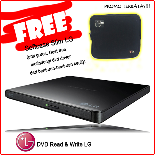 jual dvd rw external lg gp65 nb60 free softcase slim lg kedaionline jual dvd rw external lg gp65 nb60 free softcase slim lg kedaionline