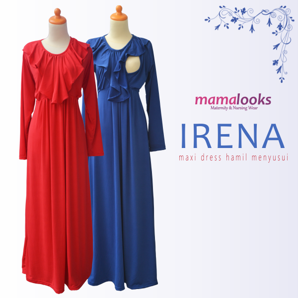 jual gamis menyusui irena maxi dress bunda galerie jual gamis menyusui irena maxi dress bunda galerie