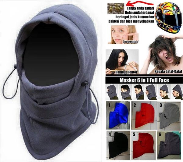 Jual Masker Buff Balaclava Multifungsi Ninja Kupluk Polar 6 In 1 Full Face .