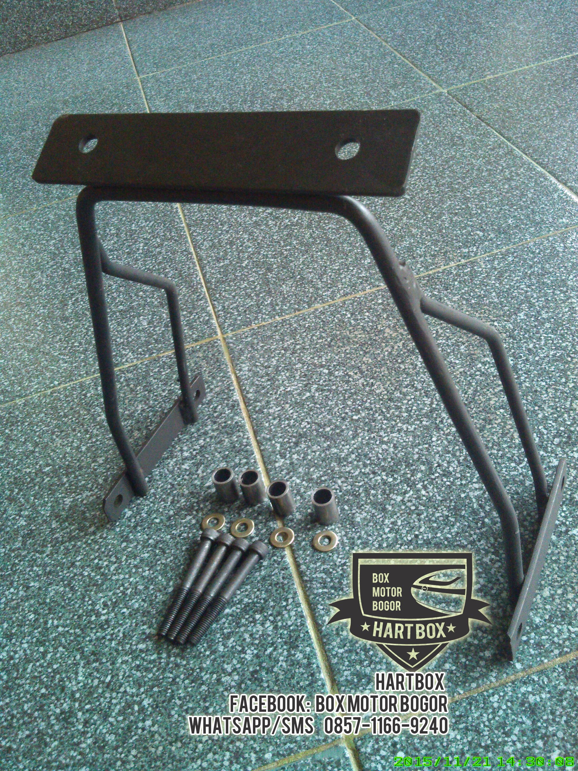 Jual Accessoris Dudukan Besi Plat Nomor Yamaha NMAX HartBox