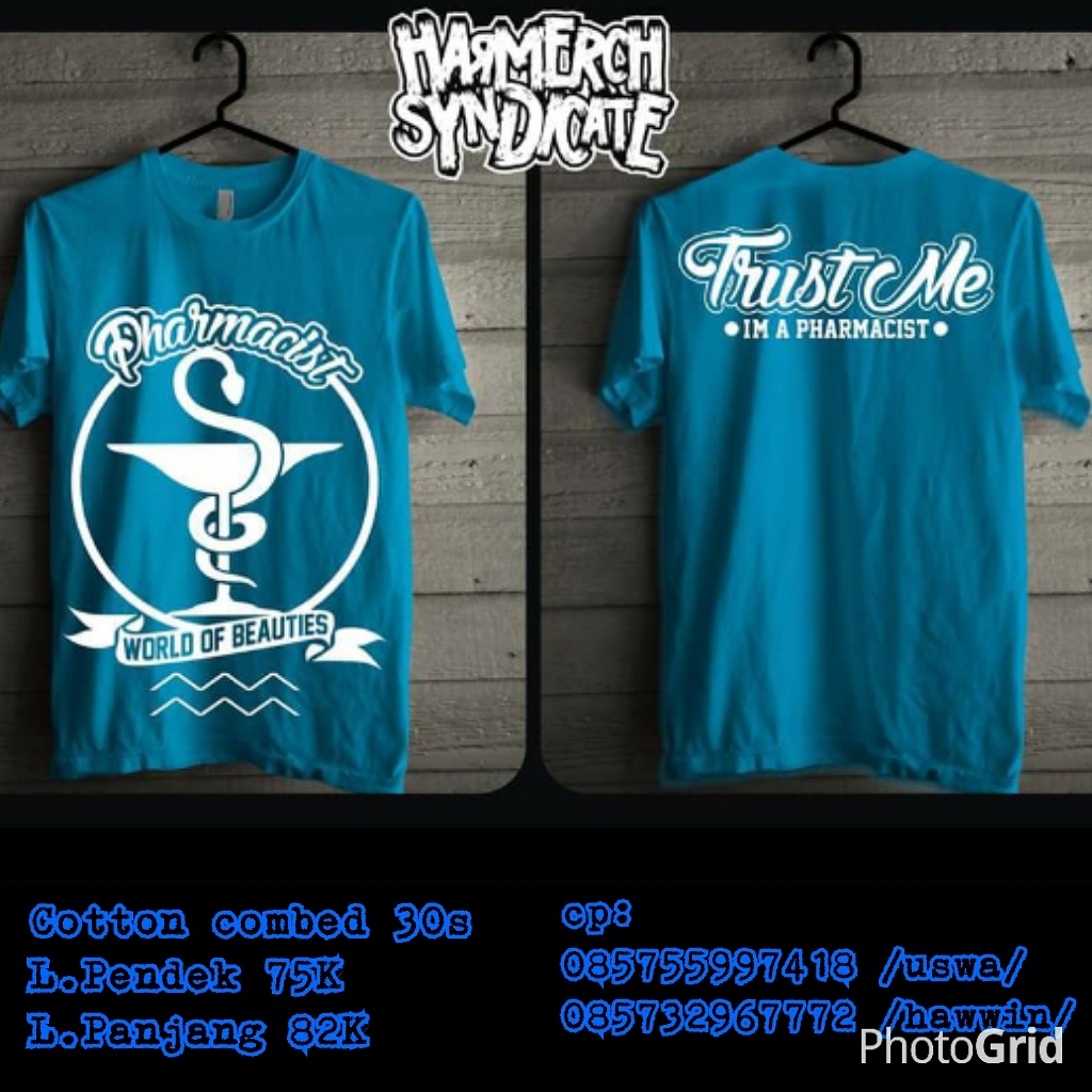 Desain Kaos Farmasi | jual kaos farmasi alzyha collection tokopedia Desain Kaos Farmasi | jual kaos farmasi alzyha collection tokopedia