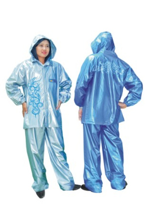 Harga JAS HUJAN STELAN TRIBAL BIRU/SILVER/HITAM