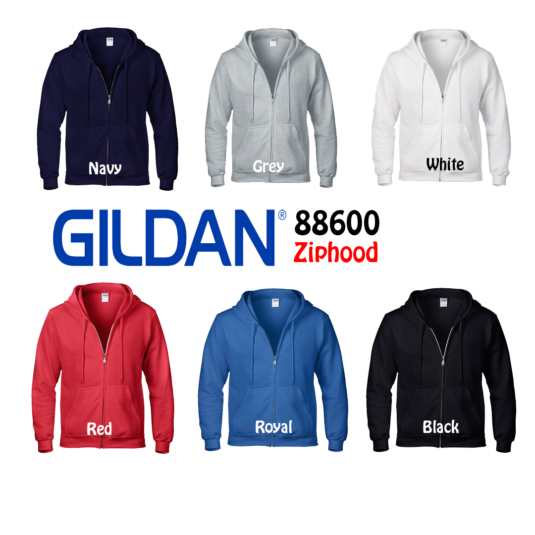 jual jaket hoodie gildan 88600 ziphood size jual jaket hoodie gildan 88600 ziphood size