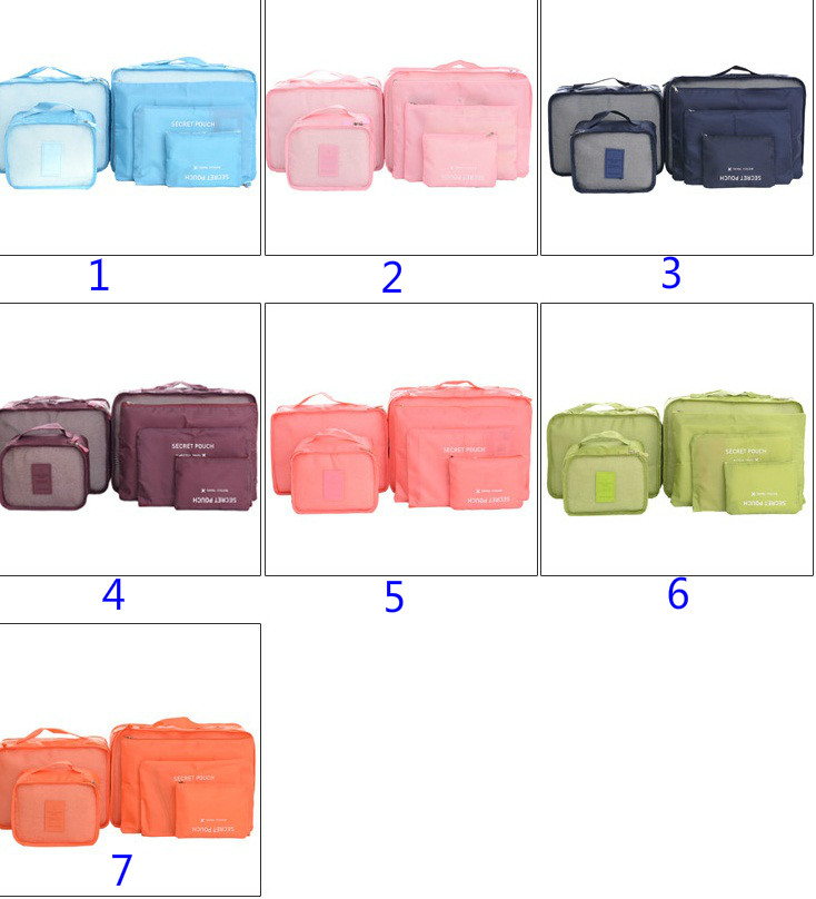 jual set travel bag organizer isi6 laundry bag in bag tas jual set travel bag organizer isi6 laundry bag in bag tas