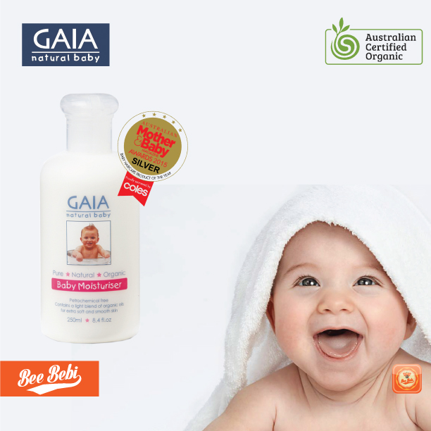 jual pelembab kulit bayi organik gaia baby 250ml bee bebi jual pelembab kulit bayi organik gaia baby 250ml bee bebi
