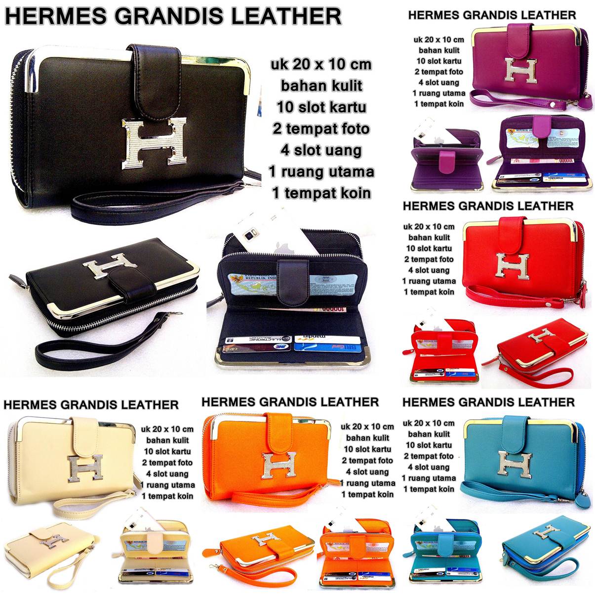 jual dompet wanita hermes grandis kulit soft kw jual dompet wanita hermes grandis kulit soft kw