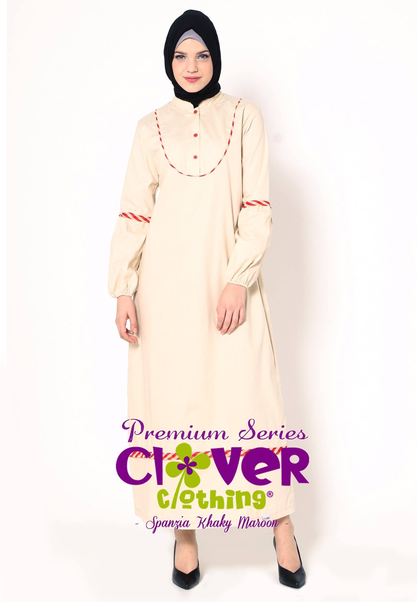 jual gamis spanzia khaki raffasya shop jual gamis spanzia khaki raffasya shop