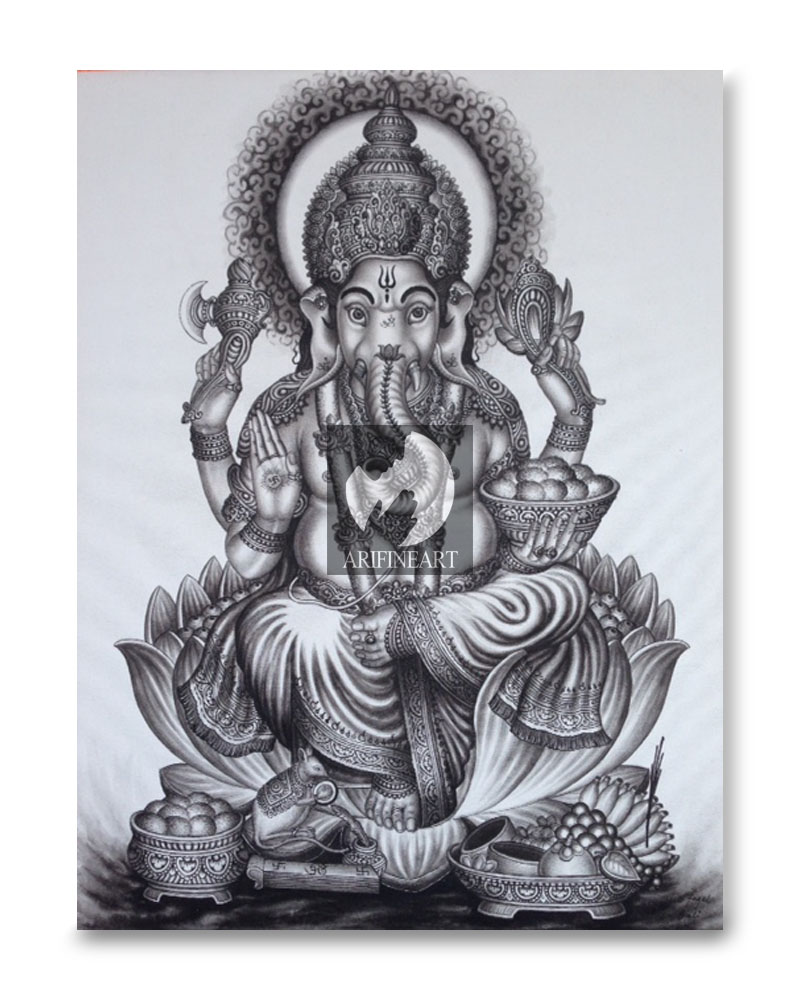 jual lukisan genesha ari lestawan jual lukisan genesha ari lestawan