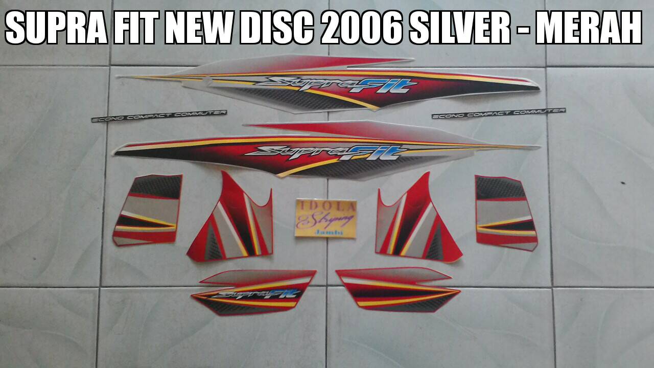 jual striping supra fit new disc 2006 silver merah idola striping jambi jual striping supra fit new disc 2006 silver merah idola striping jambi