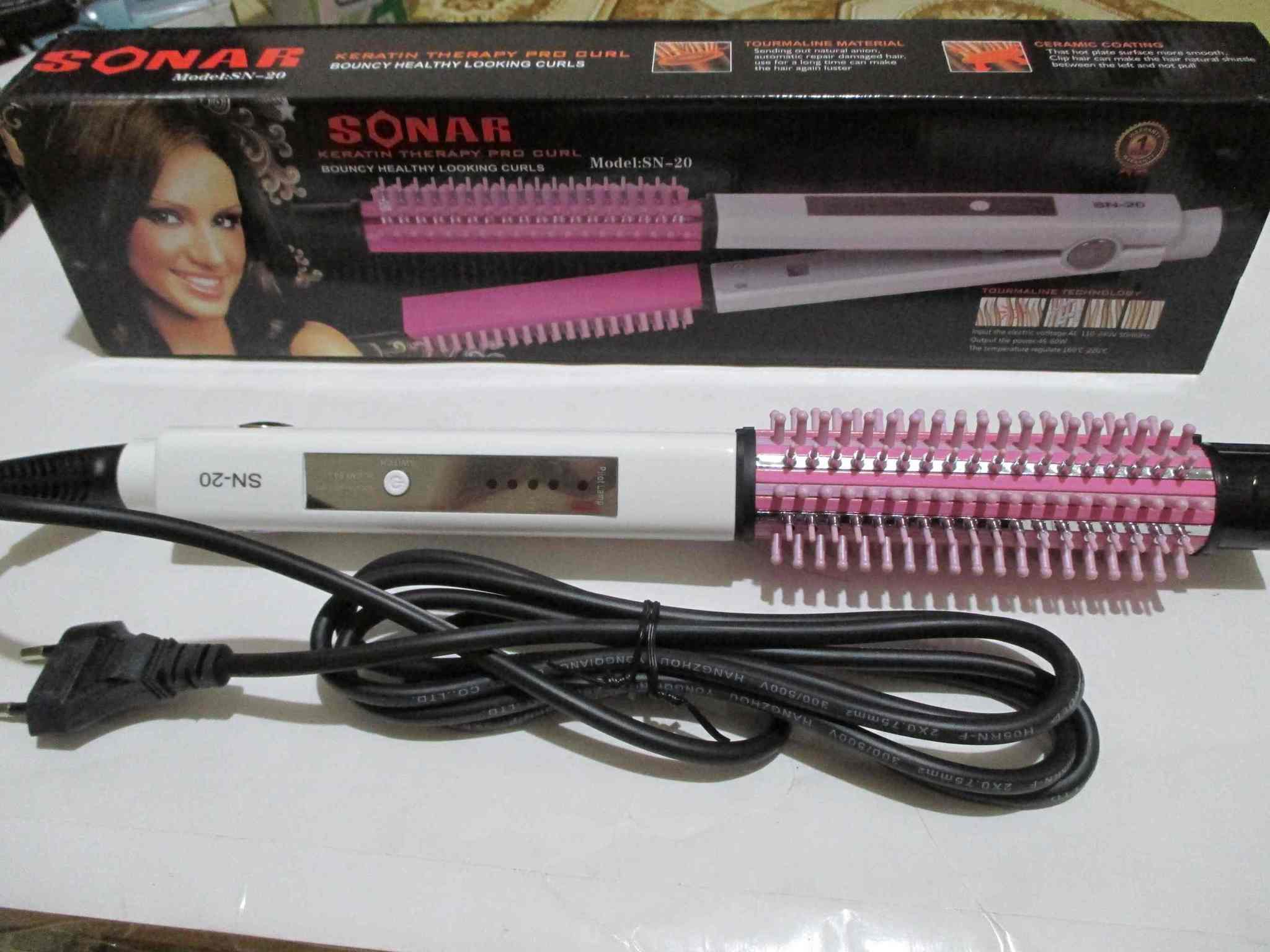 Ladystar Ls 777 Electronic Ionic Hair Straightening Iron Catok Lurus Tuft Catok Rambut 6680 1 14inch Titanium Straightener Iron Daftar Source · Jual Sonar Brush Iron