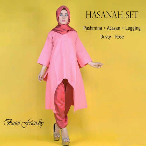Hasanah Gamis Set jual baju busana muslim gamis hasanah set hitam navy busui Hasanah Gamis Set jual baju busana muslim gamis hasanah set hitam navy busui