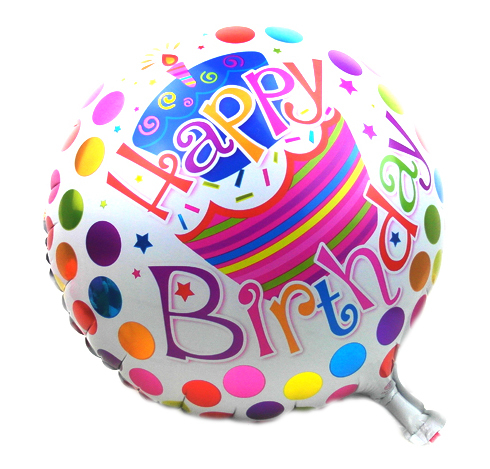 jual balon foil hbd polkadot bulat min 10pcs balon express jual balon foil hbd polkadot bulat min 10pcs balon express