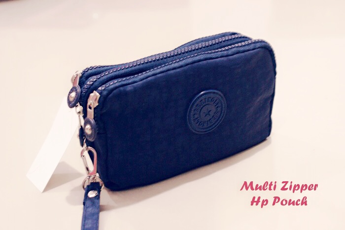 Pouch Hp Zipper jual multi zipper hp pouch navy blue 3 sekat muat 3 hp Pouch Hp Zipper jual multi zipper hp pouch navy blue 3 sekat muat 3 hp