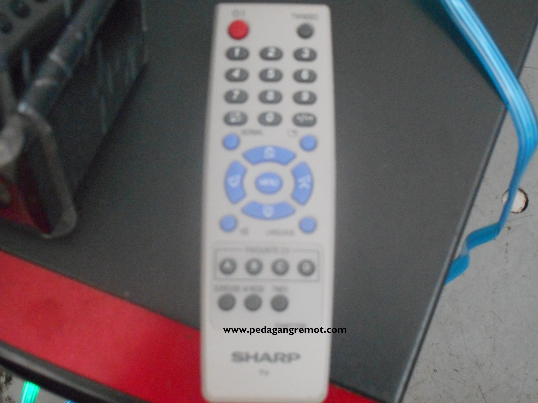 Remote Tv Sharp Tabung Update Daftar Harga Terbaru & Terlengkap Jual Remot Remote TV SHARP Tabung CRT Original GA877SB Pedagang Remot
