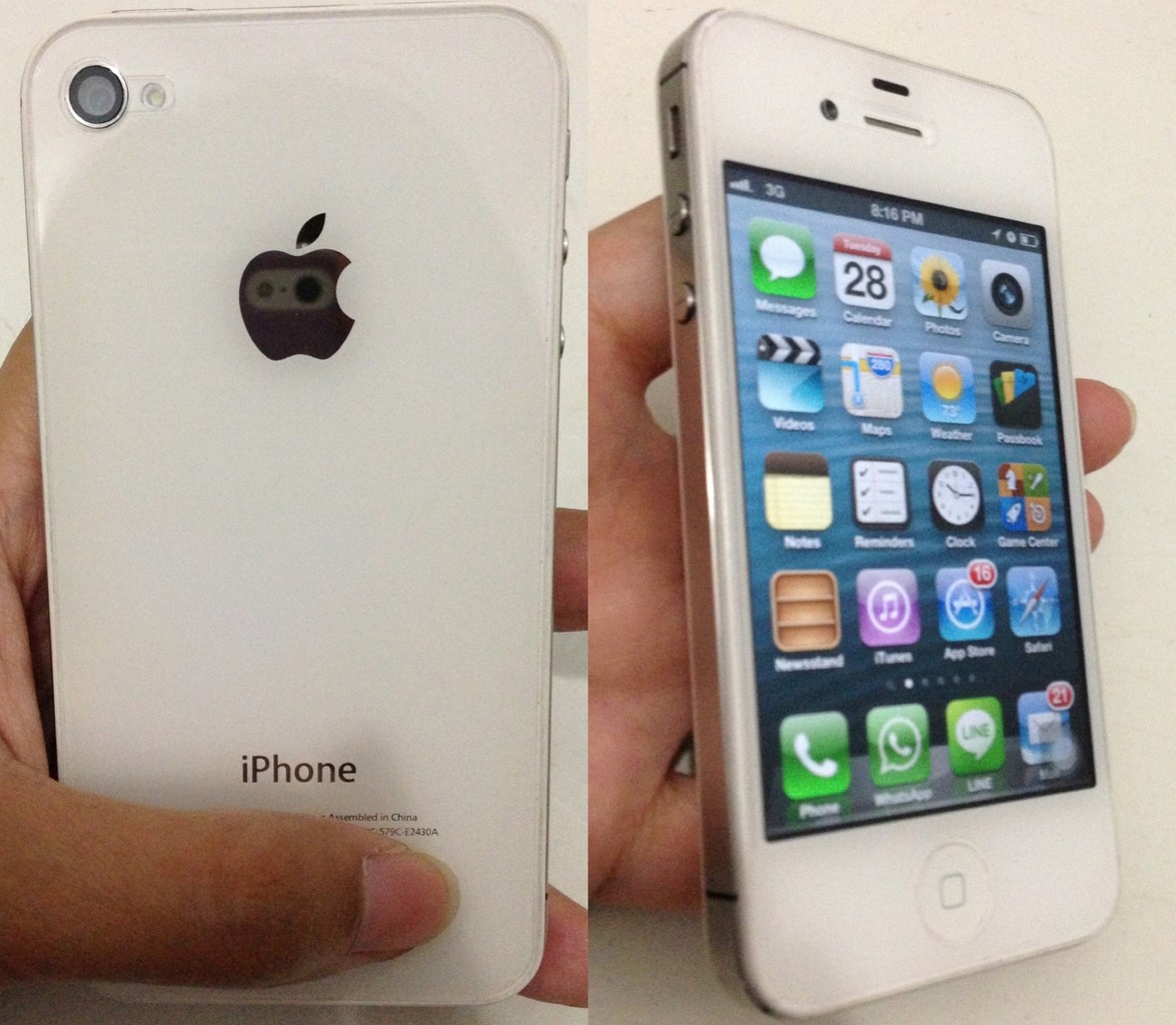 Jual iphone 4S 8gb original GARANSI 1 TAHUN - magnetic | Tokopedia