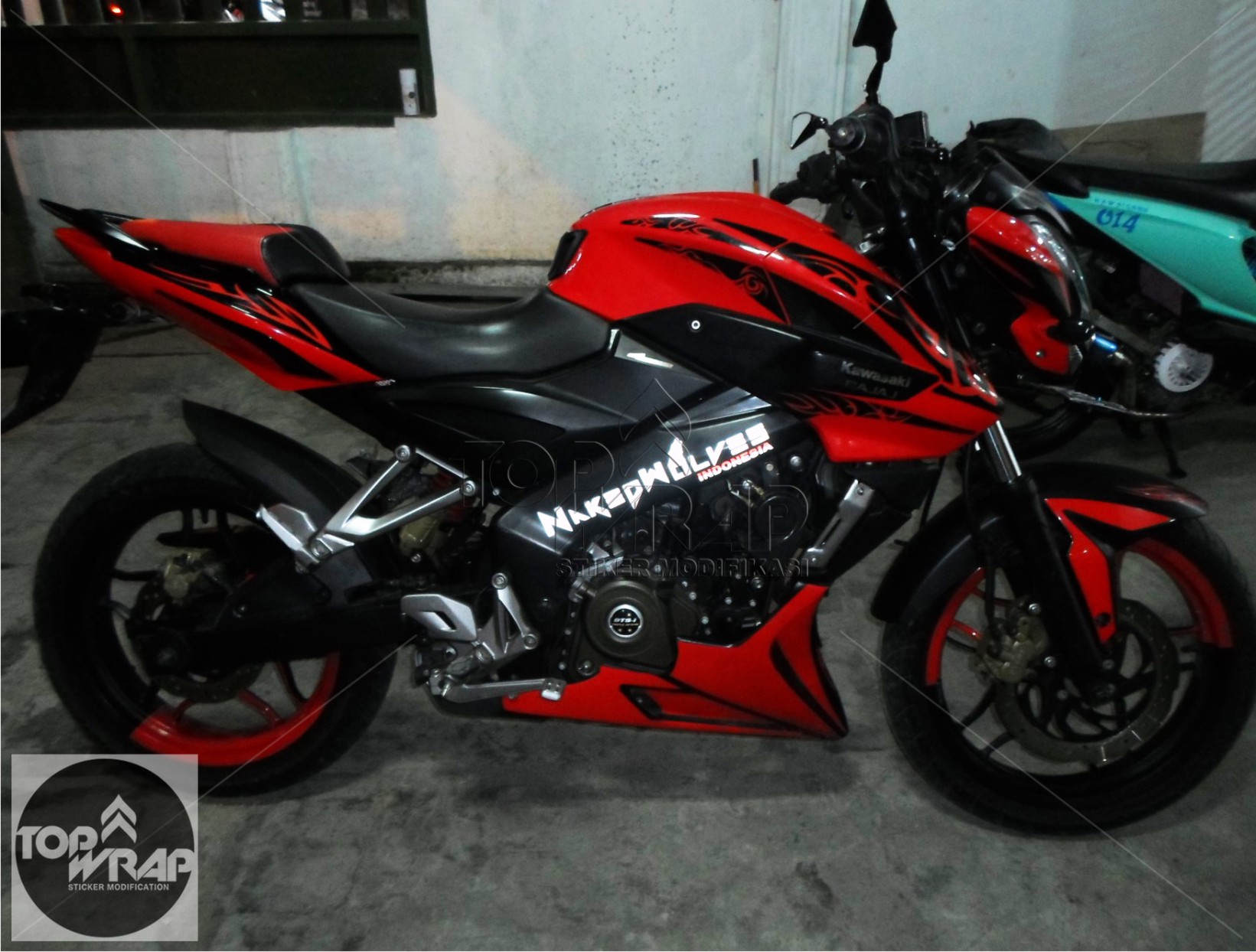 Kumpulan 100 Modif Cutting Sticker Motor Vixion Terbaik Bayem Motor